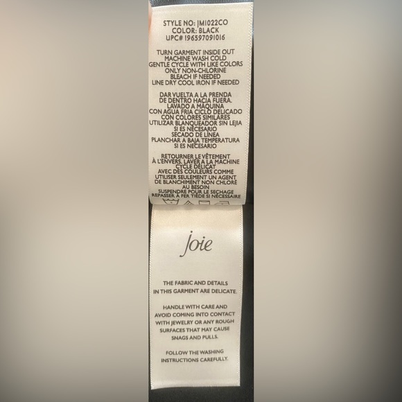 NWT Joie Black Faux Leather Legging, Contemporary fit, Sz. Medium. - Picture 6 of 8